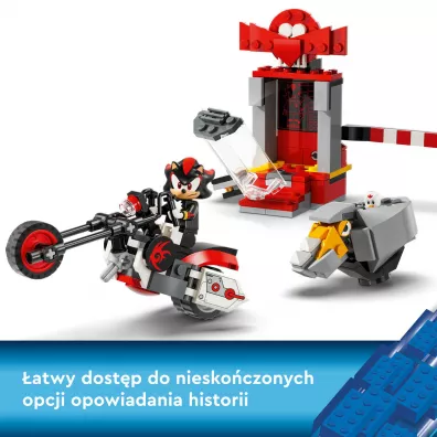 LEGO Sonic the Hedgehog Shadow the Hedgehog — ucieczka 76995