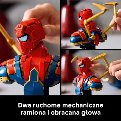 LEGO Super Heroes Popiersie Iron Spider-Mana 76326