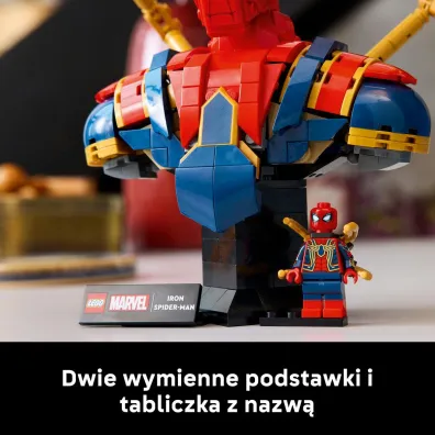 LEGO Super Heroes Popiersie Iron Spider-Mana 76326
