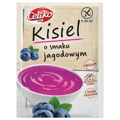 Celiko Kisiel jagodowy bezglutenowy 40 g
