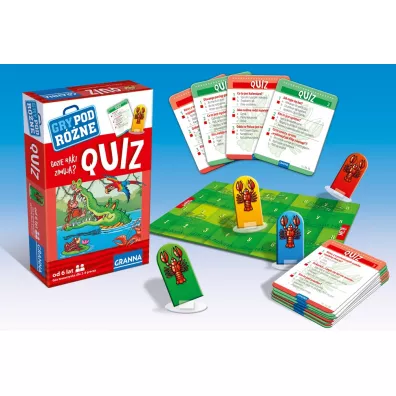 Quiz. Gdzie raki zimuj? Gry podrne Granna