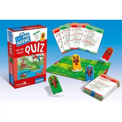 Quiz. Gdzie raki zimuj? Gry podrne Granna