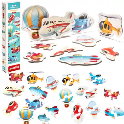Puzzle Transport lotniczy Cubika