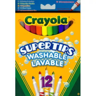 Crayola Flamastry Supertips Pastel 7509 12 szt.