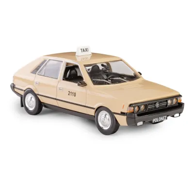 Auto osobowe metalowe 1 43 Polonez taxi be� WB DAFFI K-583 .
