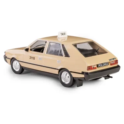 Auto osobowe metalowe 1 43 Polonez taxi be� WB DAFFI K-583 .
