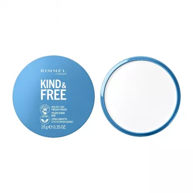 Rimmel Kind & Free Healthy Look Pressed Powder puder prasowany 001 Translucent 10 g