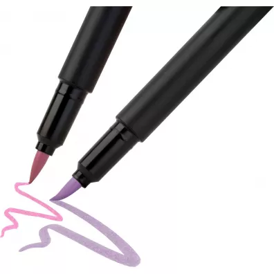 Faber-Castell Pisaki p�dzelkowe Black Edition Pastel 6 szt.