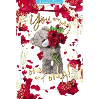 Carte Blanche Kartka holograficzna 3D - You are my one and only