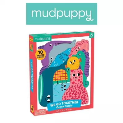 Puzzle ukadanka Wszyscy razem Ocean 3+ Mudpuppy
