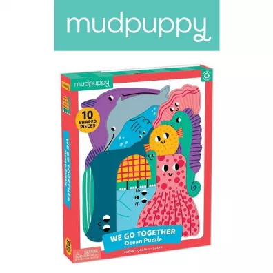 Puzzle ukadanka Wszyscy razem Ocean 3+ Mudpuppy