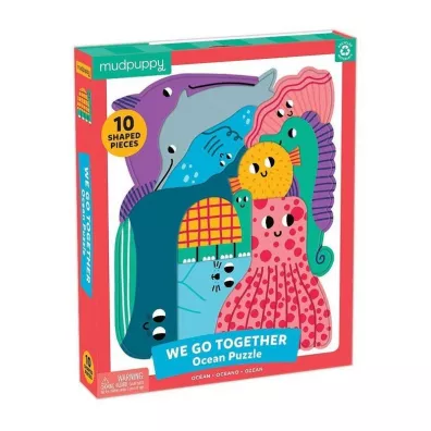 Puzzle ukadanka Wszyscy razem Ocean 3+ Mudpuppy