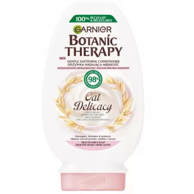 Garnier Od�ywka nadaj�ca mi�kko�� do delikatnych w�os�w i sk�ry g�owy 200 ml