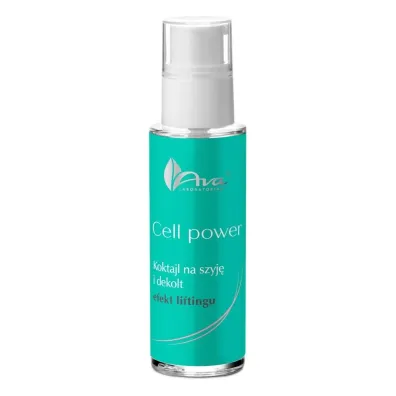 Ava Cell Power koktajl na szyj� i dekolt Efekt Liftingu 30 ml