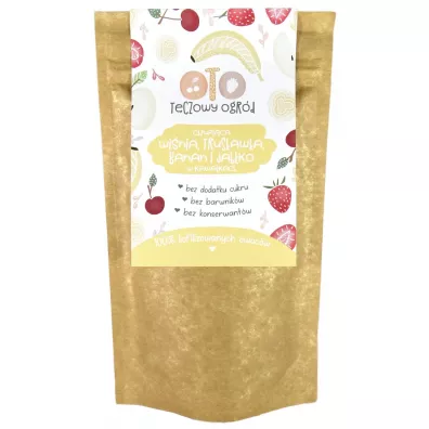 OtoLandia Tczowy Ogrd Winia, truskawka, banan i jabko liofilizowane w kawakach 20 g