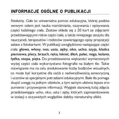 Fotokarty Cia�o Uniwersalna pomoc edukacyjna
