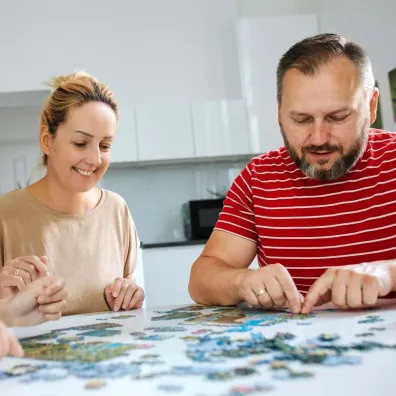 Puzzle 1000 el. �pi�cy lew Trefl