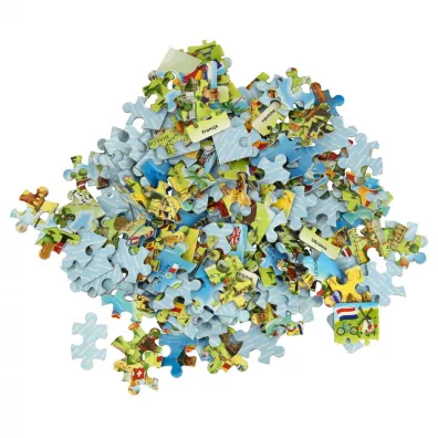 Puzzle 180 el. Mapa Europy Castorland