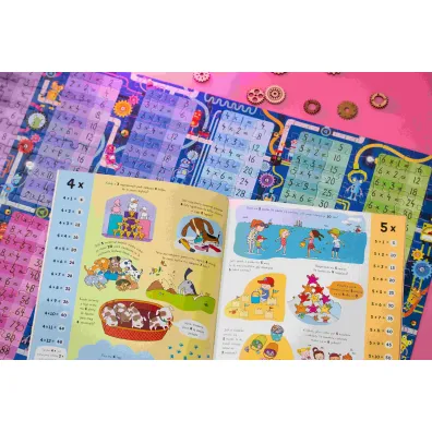 Ksi��ka i puzzle 300 el. Tabliczka mno�enia Wilga Play