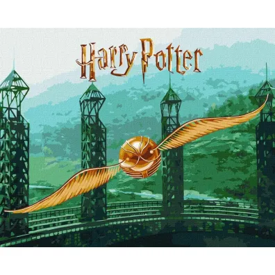 Ideyka Malowanie po numerach - Harry Potter. Z�oty Znicz