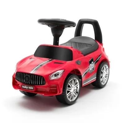 Je�dzik dzieci�cy z d�wi�kiem Racer czerwony Baby Mix
