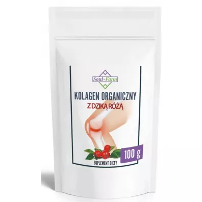 Soul Farm Kolagen Organiczny z Dzik� R� Suplement diety 100 g