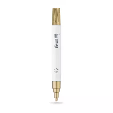 MemoBe Marker olejowy mm301 ko�c�wka okr�g�a z�oty 2-4mm