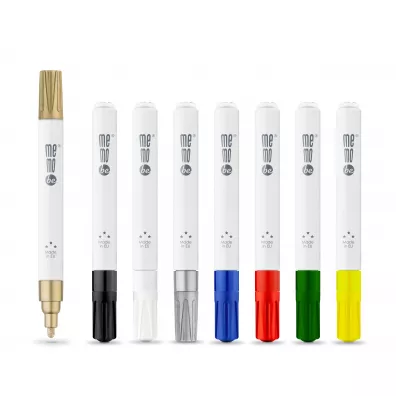MemoBe Marker olejowy mm301 ko�c�wka okr�g�a z�oty 2-4mm
