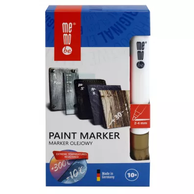MemoBe Marker olejowy mm301 ko�c�wka okr�g�a z�oty 2-4mm