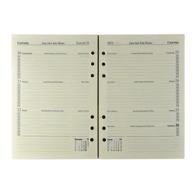 Drops Office Collection Organizer 2026 Cambridge Premium czarny