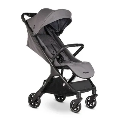 Easywalker Jackey Kompaktowy, samosk�adaj�cy si� w�zek spacerowy z torb� transportow� Marble Grey