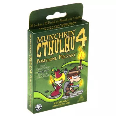 Munchkin Cthulhu 4. Pomylone Pieczary Black Monk