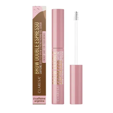 Claresa Brow Double Espresso wzmacniaj�ce �elowe serum do brwi 6 g