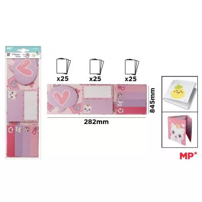 Mp Main Paper Karteczki samoprzylepne indeksuj�ce 7x25szt