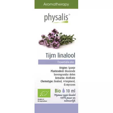 Physalis Olejek eteryczny tijm linalool (tymianek thymus zygis linalol) 10 ml
