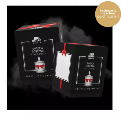 Big Nature wieca sojowa inspiracja zapachowa Saint Laurent 115 g