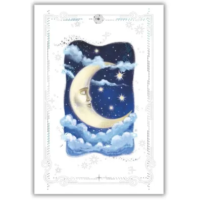 DaVinci Karnet 12x18cm + koperta Ksi�yc