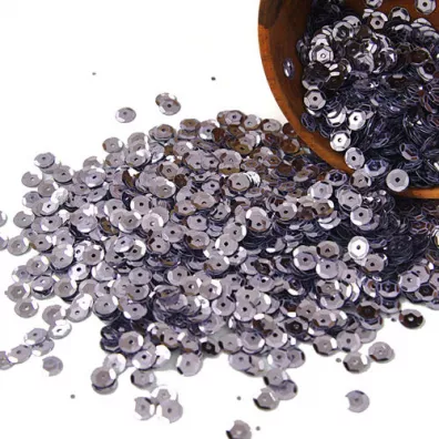 Cekiny matowe M30 8mm, 10g szare