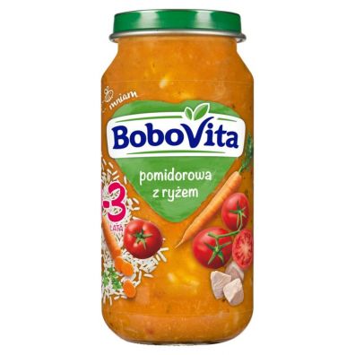 BoboVita Pomidorowa z ryem 1-3 lata 250 g