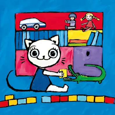 Kitty Kotty Meets a Fireman