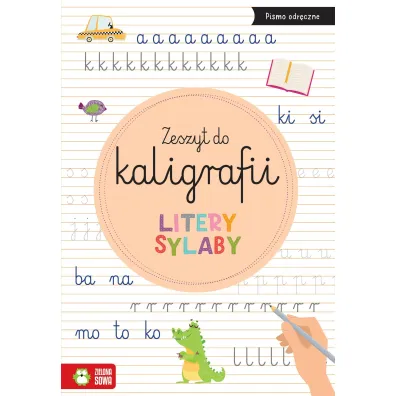 Zeszyt do kaligrafii. Litery, sylaby