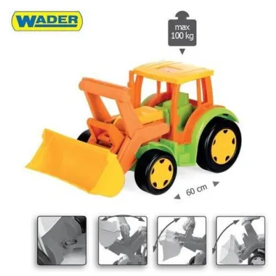 Gigant traktor �adowarka do piasku Wader