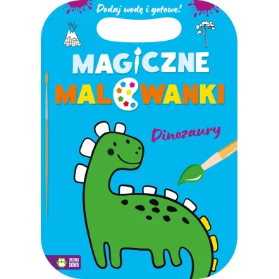 Magiczne malowanki. Dinozaury