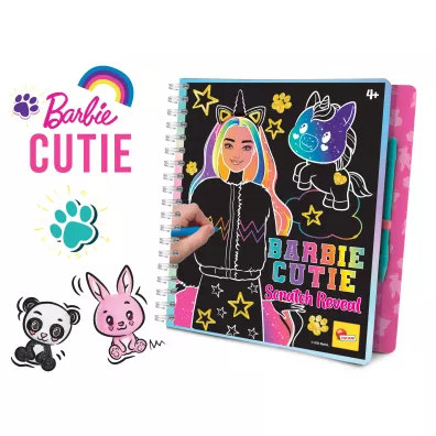 Szkicownik Barbie Cutie Scratch Reveal