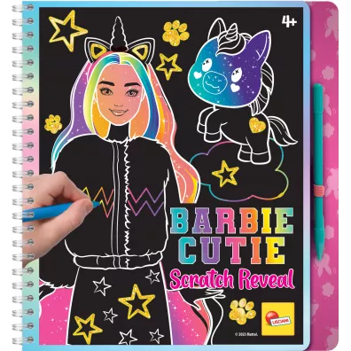 Szkicownik Barbie Cutie Scratch Reveal