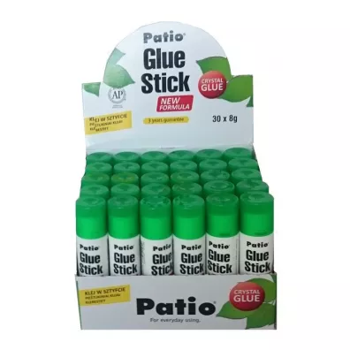 Patio Display Klej w sztyfcie Crystal Gel8g 30 x 8 g