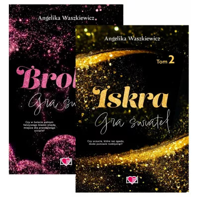 Pakiet Gra �wiate�. Tomy 1-2: Brokat, Iskra
