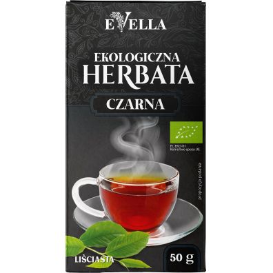 Evella Herbata czarna liciasta 50 g Bio