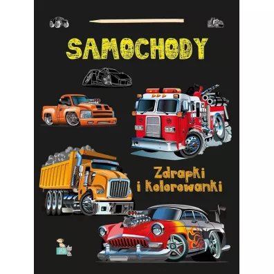 Samochody. Zdrapki i kolorowanki