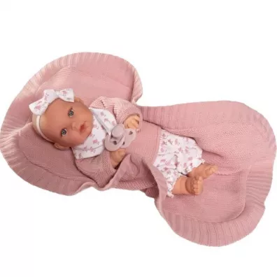Lalka hiszpa�ska Kika z kocykiem 27cm Antonio Juan